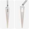 vidaXL Στύλος Περιφράξεων Άλλο 26 pcs Ασημί 3.2 x 3.2 x 60 εκ Ατσάλι