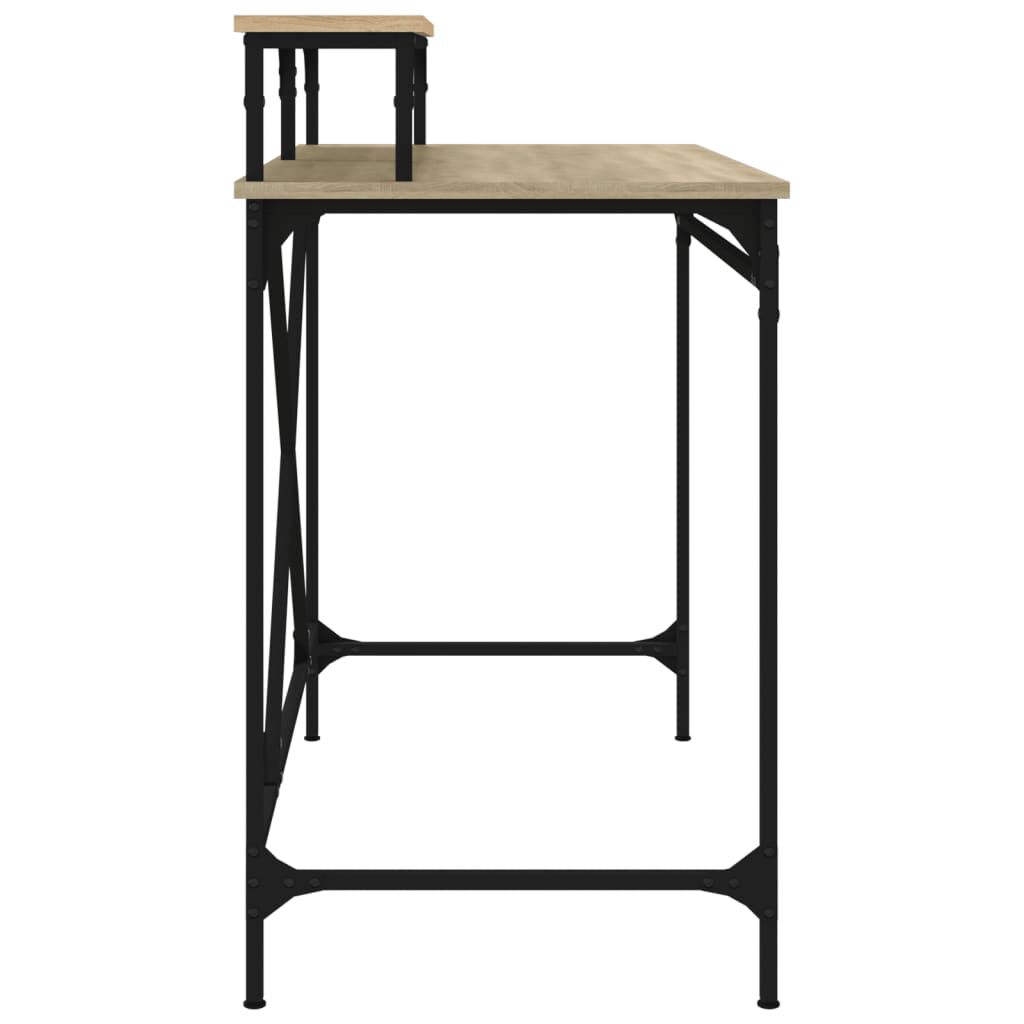 vidaXL Γραφείο Sonoma Δρυς 100x50x90 εκ. από Επεξεργασμένο Ξύλο
