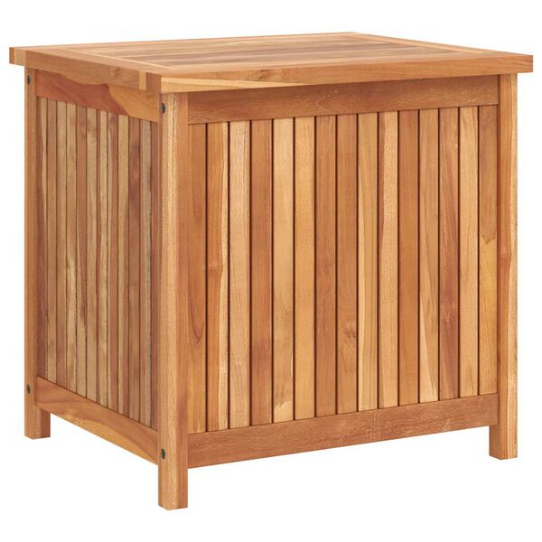vidaXL Μπαούλο Αποθήκευσης Κήπου 120 x 50 x 58 εκ. από Μασίφ Ξύλο Teak