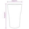 vidaXL Ποτήρια 6 Τεμ. 295 ml