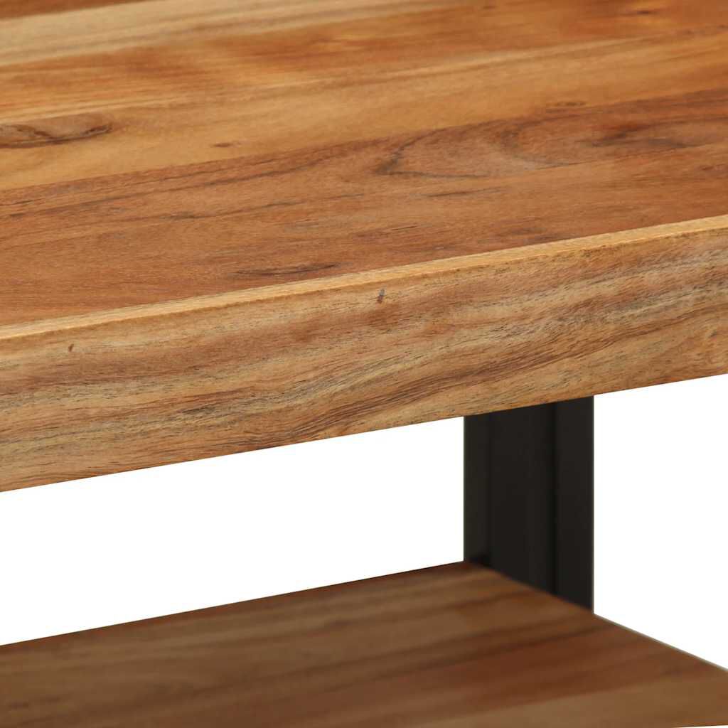 vidaXL Τραπεζάκι σαλονιού 70x50x38 cm μασίφ ξύλο ακακίας