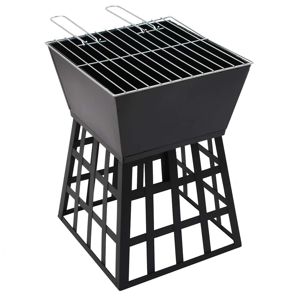 vidaXL Τζάκι Εξωτερικού Χώρου / Ψησταριά 34 x 34 x 48 εκ. από Ατσάλι