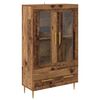 vidaXL Highboard &Pi;&alpha;&lambda;&iota;ό &Xi;ύ&lambda;&omicron; 69,5 x 31 x 115 &epsilon;&kappa;. &Sigma;ύ&nu;&theta;&epsilon;&tau;&omicron; &Xi;ύ&lambda;&omicron; &kappa;&alpha;&iota; &Gamma;&upsilon;&alpha;&lambda;ί