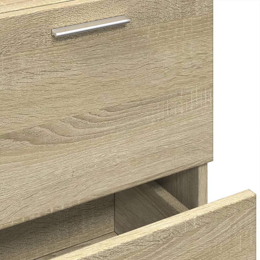 vidaXL Ντουλάπι Νιπτήρα Sonoma Δρυς 40x37x59 εκ. Επεξεργασμένο Ξύλο