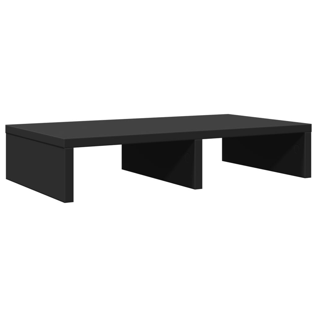 vidaXL Βάση Οθόνης Μαύρη 50x27x10 εκ. από Επεξεργασμένο Ξύλο