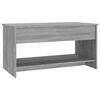 vidaXL Τραπεζάκι Σαλονιού Γκρι Sonoma102x50x52,5 εκ.Επεξεργασμένο Ξύλο