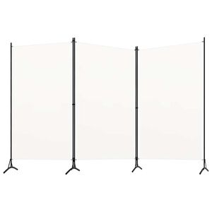 vidaXL &Delta;&iota;&alpha;&chi;&omega;&rho;&iota;&sigma;&tau;&iota;&kappa;ό &Delta;&omega;&mu;&alpha;&tau;ί&omicron;&upsilon; &mu;&epsilon; 3 &Pi;ά&nu;&epsilon;&lambda; &Lambda;&epsilon;&upsilon;&kappa;ό 260 x 180 &epsilon;&kappa;. &Upsilon;&phi;&alpha;&sigma;&mu;ά&tau;&iota;&nu;&omicron;