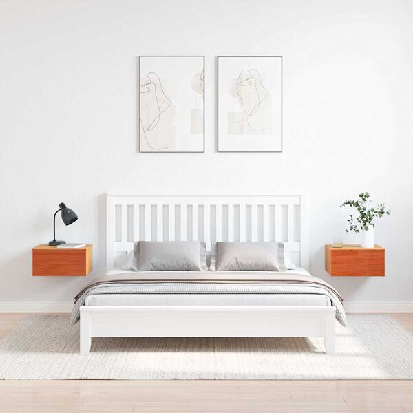 vidaXL &Kappa;&omicron;&mu;&omicron;&delta;ί&nu;&omicron; 2 pcs &Kappa;&epsilon;&rho;&omega;&tau;ό &kappa;&alpha;&phi;έ 37 x 35 x 18,5 &epsilon;&kappa; &Mu;&alpha;&sigma;ί&phi; &xi;ύ&lambda;&omicron; &pi;&epsilon;ύ&kappa;&omicron;&upsilon;