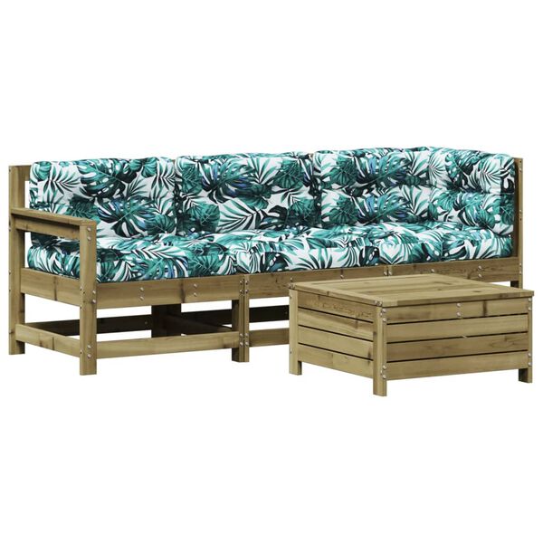 vidaXL &Sigma;&alpha;&lambda;ό&nu;&iota; &Kappa;ή&pi;&omicron;&upsilon; &Sigma;&epsilon;&tau; 4 &tau;&epsilon;&mu; &mu;&epsilon; &Mu;&alpha;&xi;&iota;&lambda;ά&rho;&iota;&alpha; &alpha;&pi;ό &Epsilon;&mu;&pi;&omicron;&tau;&iota;&sigma;&mu;έ&nu;&omicron; &Xi;ύ&lambda;&omicron; &Pi;&epsilon;ύ&kappa;&omicron;&upsilon;