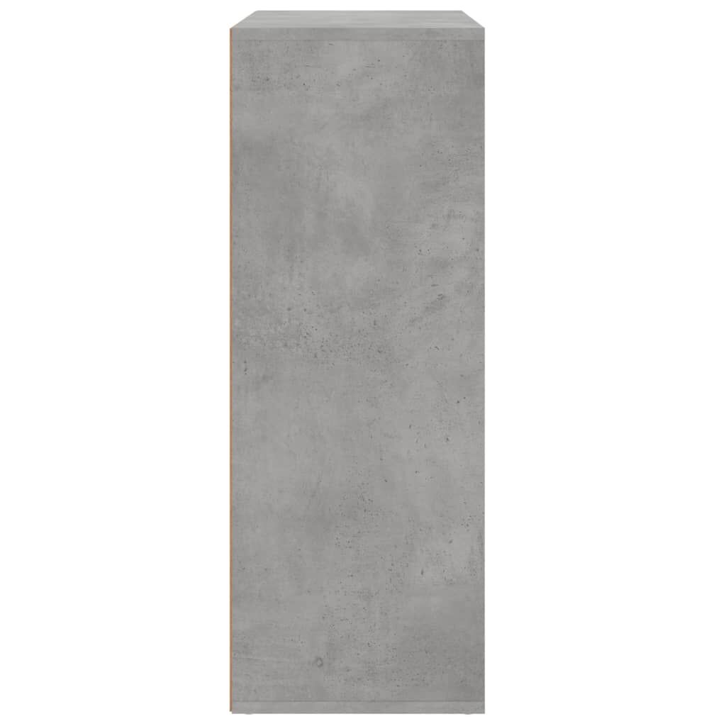 vidaXL Βοηθητικά Ντουλάπια 2 τεμ. Γκρι Σκυρ. 60x31x84 εκ. Επεξ. Ξύλο