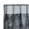 vidaXL Κουρτίνα με κουρτίνες 2 pcs Ασημί γκρι 140 x 140 cm Βελούδο
