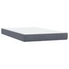 vidaXL &Kappa;&rho;&epsilon;&beta;ά&tau;&iota; Boxspring &mu;&epsilon; &Sigma;&tau;&rho;ώ&mu;&alpha; & LED &Sigma;&kappa;&omicron;ύ&rho;&omicron; &gamma;&kappa;&rho;&iota; 120x220 cm &Beta;&epsilon;&lambda;&omicron;ύ&delta;&iota;&nu;&omicron;