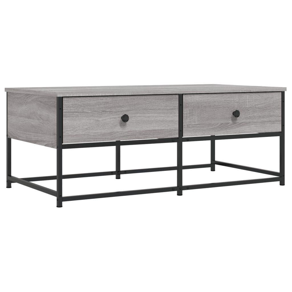 vidaXL Τραπεζάκι Σαλονιού Γκρι Sonoma 100x51x40 εκ. Επεξεργασμένο Ξύλο