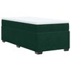 vidaXL &Kappa;&rho;&epsilon;&beta;ά&tau;&iota; Boxspring &mu;&epsilon; &Sigma;&tau;&rho;ώ&mu;&alpha; &Sigma;&kappa;&omicron;ύ&rho;&omicron; &Pi;&rho;ά&sigma;&iota;&nu;&omicron; 90x190 &epsilon;&kappa;. &Beta;&epsilon;&lambda;&omicron;ύ&delta;&iota;&nu;&omicron;