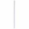 vidaXL Μεμβράνη Παραθύρου Ματ Λευκό 45x500 εκ. PVC