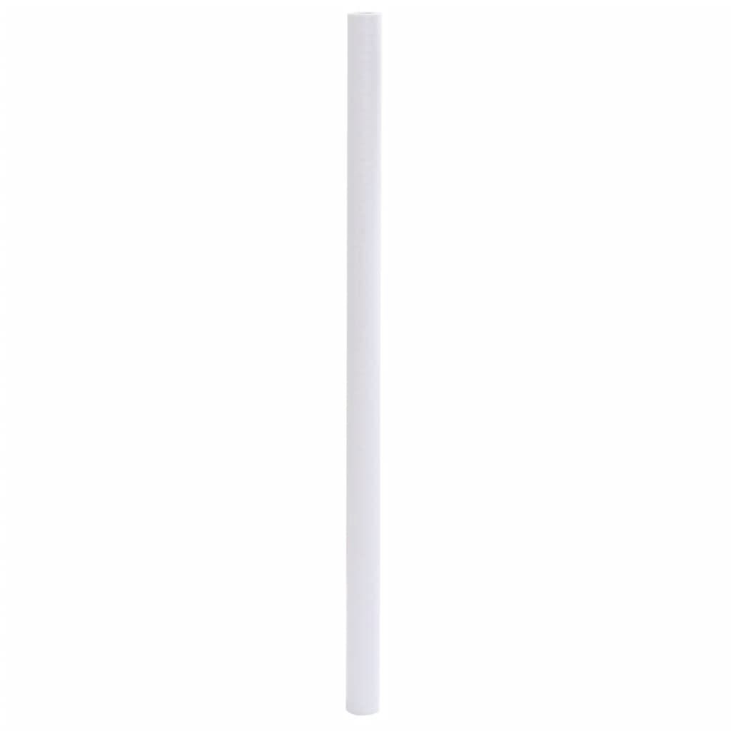 vidaXL Μεμβράνη Παραθύρου Ματ Λευκό 45x500 εκ. PVC