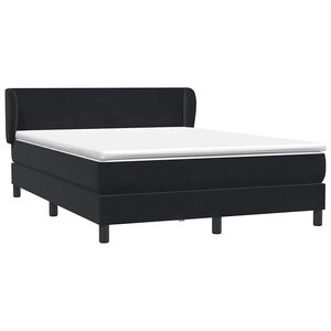vidaXL &Kappa;&rho;&epsilon;&beta;ά&tau;&iota; Boxspring &mu;&epsilon; &Sigma;&tau;&rho;ώ&mu;&alpha; &Mu;&alpha;ύ&rho;&omicron; 1140x210 &epsilon;&kappa;. &Beta;&epsilon;&lambda;&omicron;ύ&delta;&iota;&nu;&omicron;