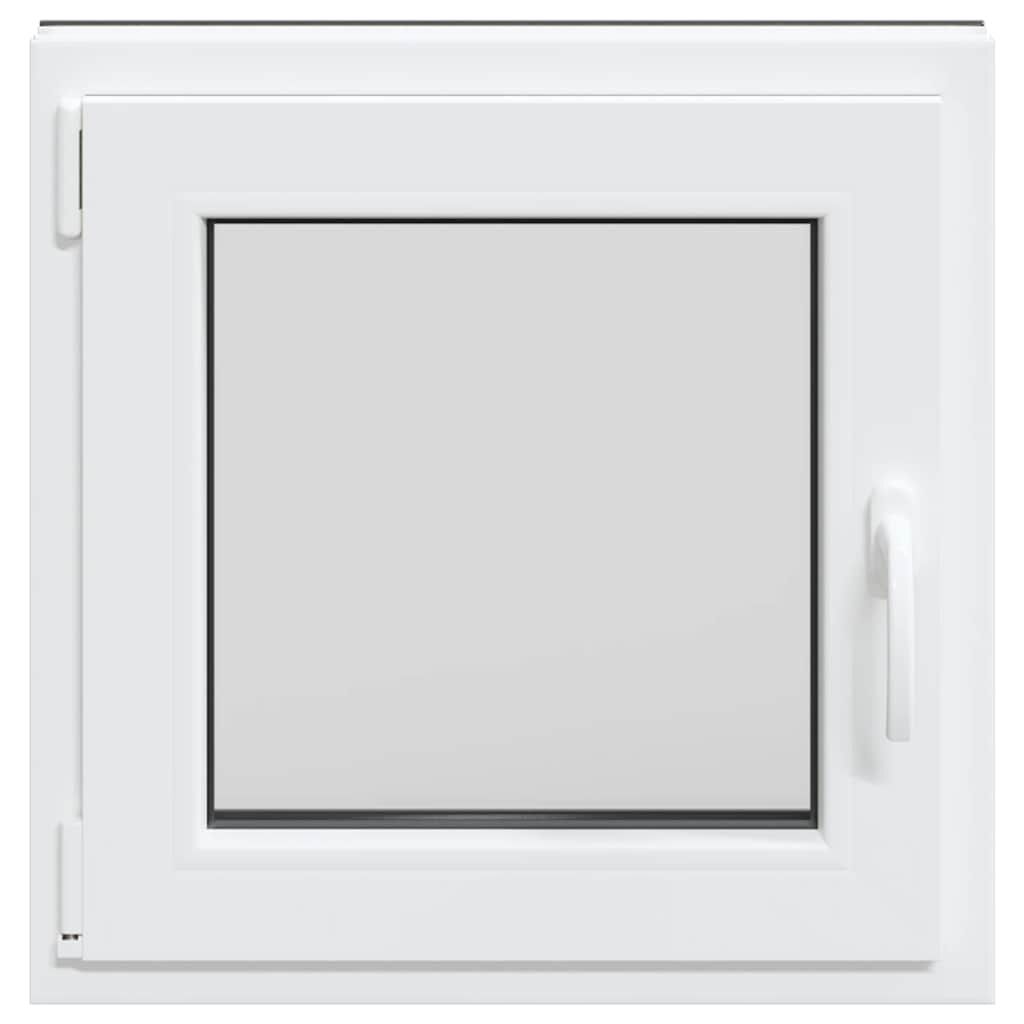 vidaXL Παράθυρο Υπογείου "RISOR" 50x50 εκ. Ανακλινόμενο & Περιστρεφόμενο DIN Αριστερό Ανθρακί