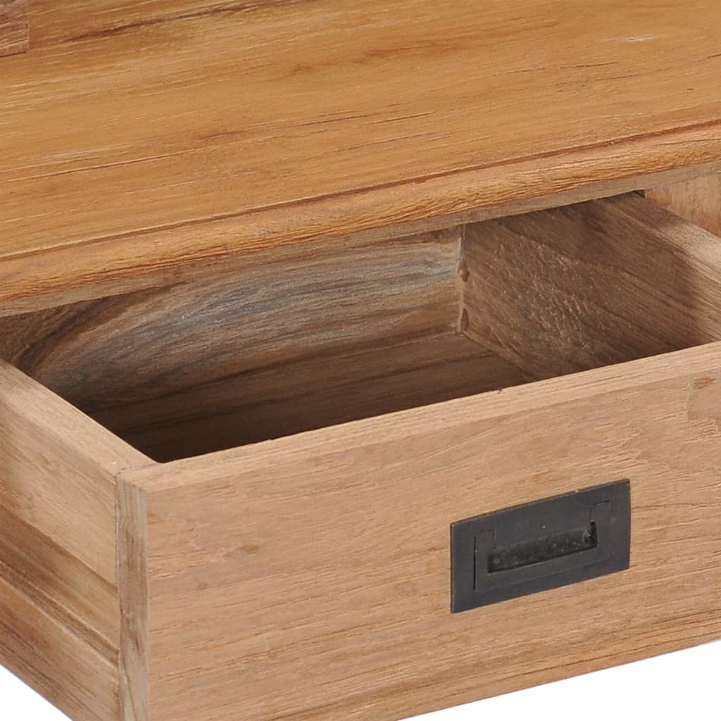 vidaXL Γραφείο 90 x 50 x 100 εκ. από Μασίφ Ξύλο Teak