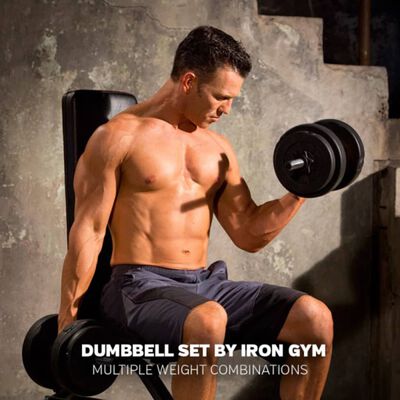 Iron Gym Αλτήρες Ρυθμιζόμενοι Σετ 15 κιλά IRG031