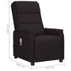 vidaXL Πολυθρόνα Μασάζ με Ανύψωση Μαύρη από Συνθετικό Δέρμα