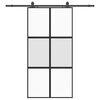 vidaXL &Sigma;&epsilon;&tau; &sigma;&upsilon;&rho;ό&mu;&epsilon;&nu;&eta;&sigmaf; &pi;ό&rho;&tau;&alpha;&sigmaf; &mu;&epsilon; &upsilon;&lambda;&iota;&kappa;ό &mu;&alpha;ύ&rho;&omicron; 102,5x205 cm