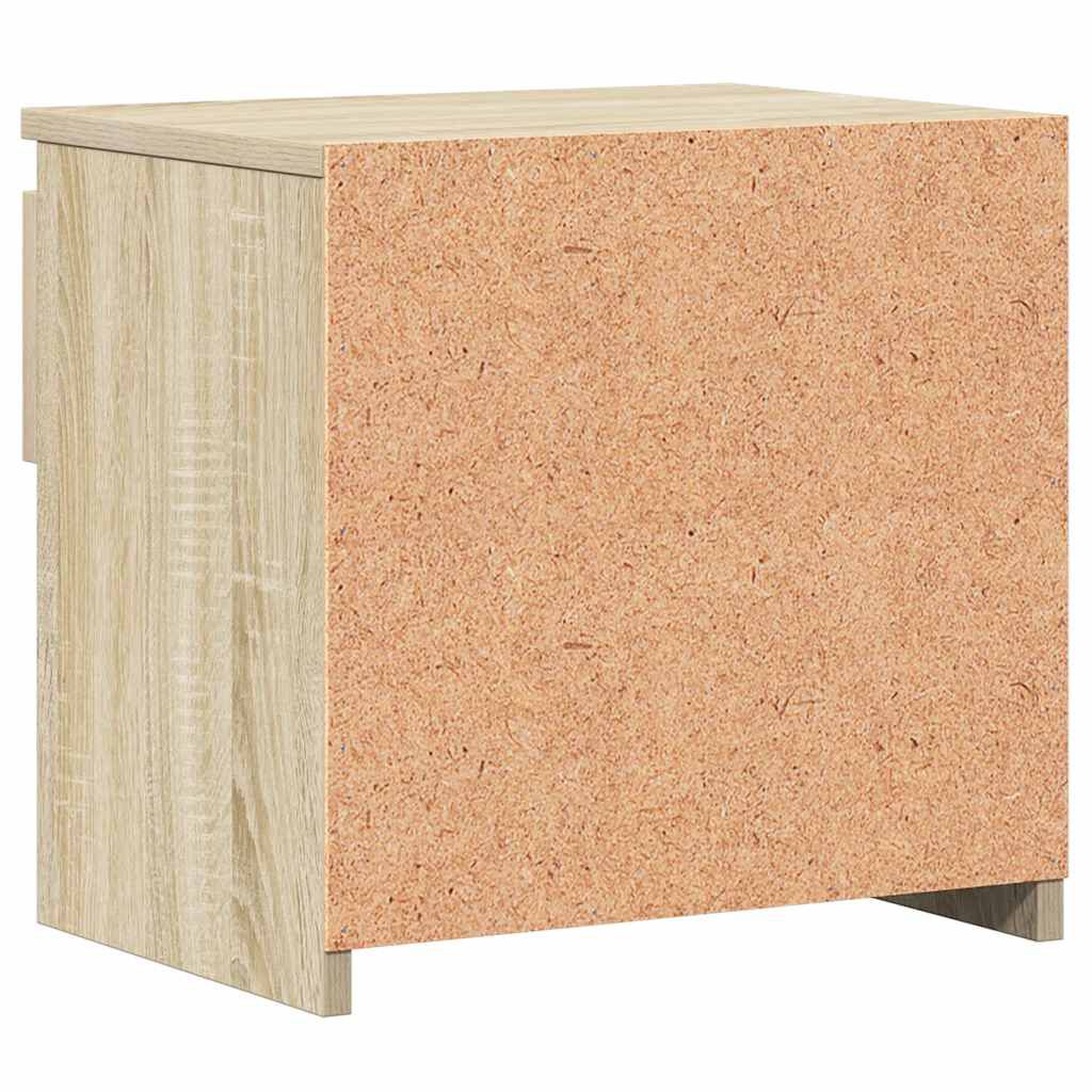 vidaXL Κομοδίνα 2 τεμ. Sonoma Δρυς 40 x 30 x 39 εκ. από Επεξ. Ξύλο