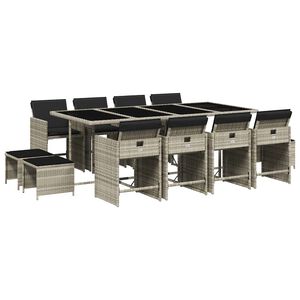 vidaXL &Tau;&rho;&alpha;&pi;&epsilon;&zeta;&alpha;&rho;ί&alpha; &Kappa;ή&pi;&omicron;&upsilon; 13 &Tau;&epsilon;&mu;&alpha;&chi;ί&omega;&nu; &Gamma;&kappa;&rho;&iota; &Sigma;&upsilon;&nu;&theta;&epsilon;&tau;&iota;&kappa;ό &Rho;&alpha;&tau;ά&nu; &mu;&epsilon; &Mu;&alpha;&xi;&iota;&lambda;ά&rho;&iota;&alpha;