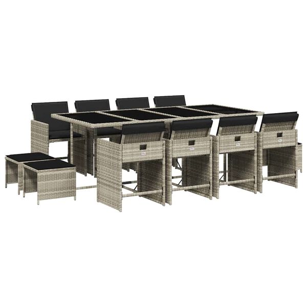 vidaXL &Tau;&rho;&alpha;&pi;&epsilon;&zeta;&alpha;&rho;ί&alpha; &Kappa;ή&pi;&omicron;&upsilon; 13 &Tau;&epsilon;&mu;&alpha;&chi;ί&omega;&nu; &Gamma;&kappa;&rho;&iota; &Sigma;&upsilon;&nu;&theta;&epsilon;&tau;&iota;&kappa;ό &Rho;&alpha;&tau;ά&nu; &mu;&epsilon; &Mu;&alpha;&xi;&iota;&lambda;ά&rho;&iota;&alpha;