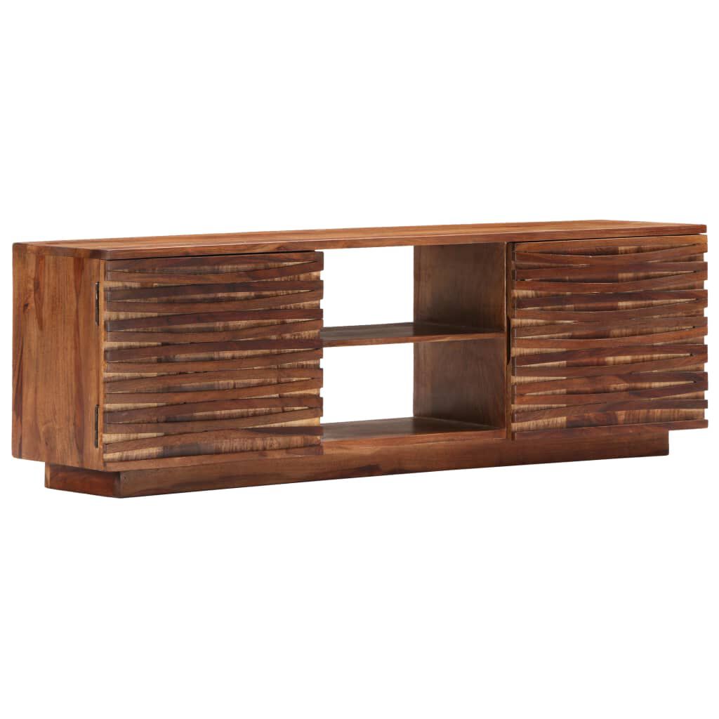 vidaXL Έπιπλο Τηλεόρασης 120 x 30 x 40 εκ. από Μασίφ Ξύλο Ακακίας