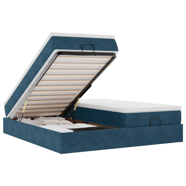 vidaXL &Omicron;&theta;&omega;&mu;&alpha;&nu;&iota;&kappa;ό &kappa;&rho;&epsilon;&beta;ά&tau;&iota; &mu;&epsilon; &sigma;&tau;&rho;ώ&mu;&alpha;&tau;&alpha; &Sigma;&kappa;&omicron;ύ&rho;&omicron; &mu;&pi;&lambda;&epsilon; 200x200cm Velvet