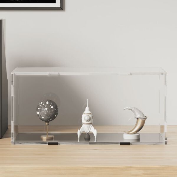 vidaXL Κουτί Βιτρίνας Διαφανές Ακρυλικό 30x15x14 εκ.