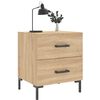 vidaXL Κομοδίνο Sonoma Δρυς 40 x 35 x 47,5 εκ. από Επεξεργασμένο Ξύλο
