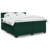 vidaXL &Kappa;&rho;&epsilon;&beta;ά&tau;&iota; Boxspring &mu;&epsilon; &Sigma;&tau;&rho;ώ&mu;&alpha; &Sigma;&kappa;&omicron;ύ&rho;&omicron; &Pi;&rho;ά&sigma;&iota;&nu;&omicron; 200x200&epsilon;&kappa;. &Beta;&epsilon;&lambda;&omicron;ύ&delta;&iota;&nu;&omicron;