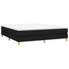vidaXL &Kappa;&rho;&epsilon;&beta;ά&tau;&iota; Boxspring &mu;&epsilon; &Sigma;&tau;&rho;ώ&mu;&alpha; &Mu;&alpha;ύ&rho;&omicron; 160x200 &epsilon;&kappa;. &Upsilon;&phi;&alpha;&sigma;&mu;ά&tau;&iota;&nu;&omicron;