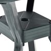 vidaXL Τραπέζι Bistro Πράσινο 70 x 70 x 72 εκ. Πλαστικό