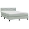 vidaXL &Kappa;&rho;&epsilon;&beta;ά&tau;&iota; Boxspring &mu;&epsilon; &Sigma;&tau;&rho;ώ&mu;&alpha; &Alpha;&nu;&omicron;&iota;&chi;&tau;ό &Gamma;&kappa;&rho;&iota; 140x220 &epsilon;&kappa;. &Beta;&epsilon;&lambda;&omicron;ύ&delta;&iota;&nu;&omicron;