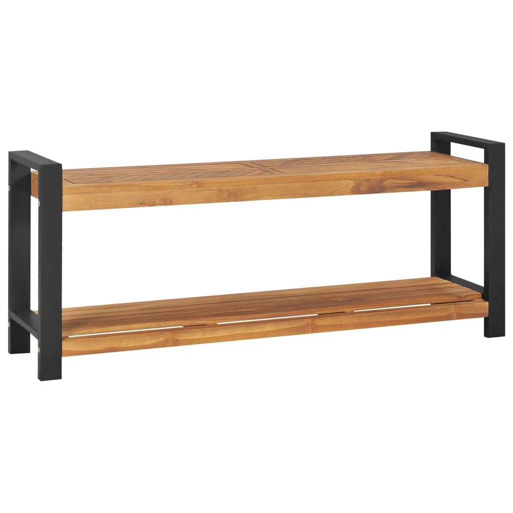 vidaXL Παγκάκι 120 εκ. από Μασίφ Ξύλο Teak