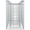 vidaXL &Alpha;&nu;&alpha;&sigma;&eta;&kappa;&omega;&mu;έ&nu;&omicron; &kappa;&rho;&epsilon;&beta;ά&tau;&iota; gabion &Alpha;&sigma;&eta;&mu;ί 100 x 50 x 80 &epsilon;&kappa;