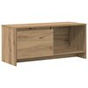 vidaXL &Sigma;&epsilon;&tau; &epsilon;&pi;ί&pi;&lambda;&omicron;&upsilon; &tau;&eta;&lambda;&epsilon;ό&rho;&alpha;&sigma;&eta;&sigmaf; &Epsilon;&pi;&iota;&tau;&omicron;ί&chi;&iota;&omicron; Artisan Oak 90 x 35 x 40 &epsilon;&kappa;.