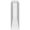vidaXL Συρματοκιβώτια Τοξωτά 6 τεμ. 400x50x160/180 εκ. Γαλβαν. Ατσάλι