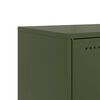 vidaXL Έπιπλο Τηλεόρασης Πράσινο Λαδί 68,5x39x60,5 εκ. από Ατσάλι