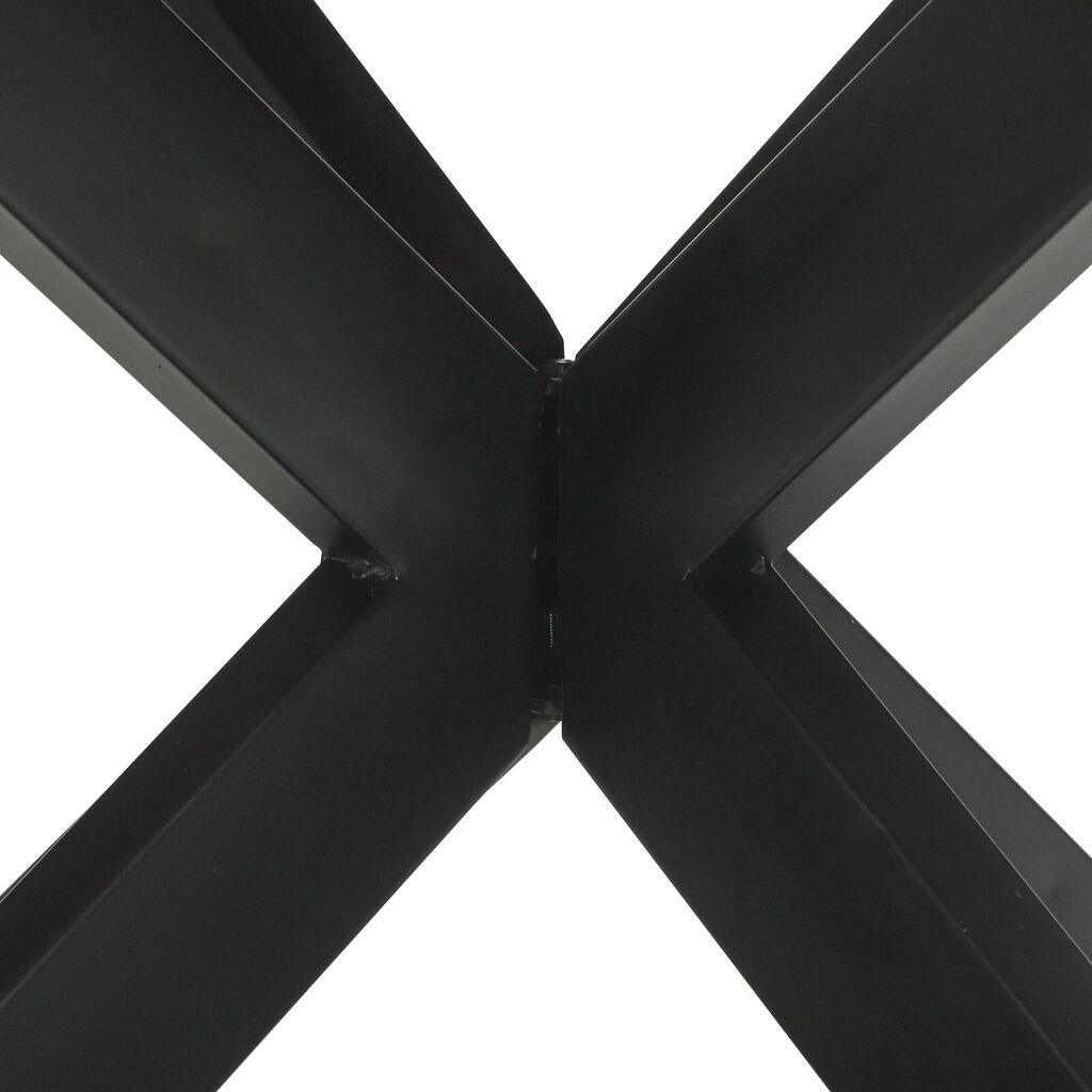 vidaXL Τραπέζι Φαγητού Στρογγυλό Ø160x76 εκ. Μασίφ Ξύλο Μάνγκο