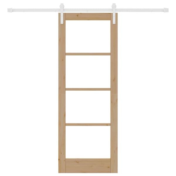 vidaXL Εσωτερική Πόρτα ORKDAL Καφέ 73,5 x 198,5 εκ.