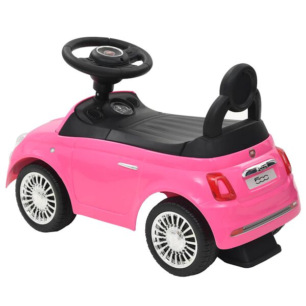 vidaXL Περπατούρα Fiat 500 Ροζ