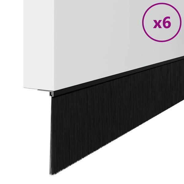 vidaXL &Alpha;&upsilon;&tau;&omicron;&kappa;ό&lambda;&lambda;&eta;&tau;&epsilon;&sigmaf; &sigma;&phi;&rho;&alpha;&gamma;ί&delta;&epsilon;&sigmaf; &pi;ό&rho;&tau;&alpha;&sigmaf; 6 pcs &Mu;&alpha;ύ&rho;&omicron; 100 cm