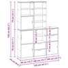 vidaXL Πλαϊνά ντουλάπια 5 τεμ. ODDA 40x24x79 εκ. από Μασίφ Ξύλο Πεύκου