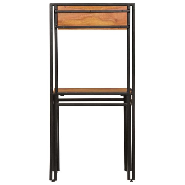 vidaXL Καρέκλες Τραπεζαρίας 6 τεμ. Ξύλο Ακακίας/Φινίρισμα ακακία