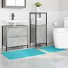vidaXL Σετ Μάτ Μπάνιου Αντιολισθητικό 2 pcs Τιρκουάζ PP