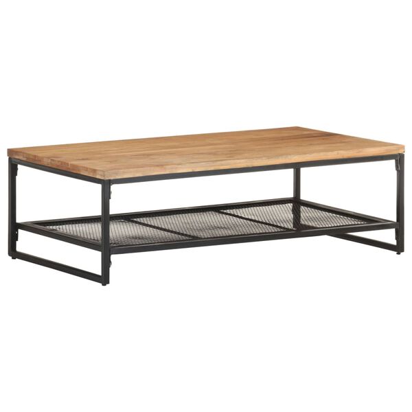 vidaXL Τραπεζάκι Σαλονιού 110 x 60 x 35 εκ. από Μασίφ Ξύλο Ακακίας